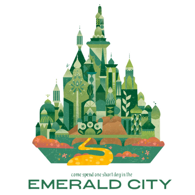 Emerald City Sticker