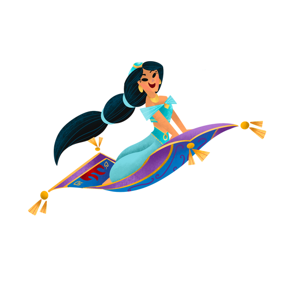 Agrabah Princess Sticker