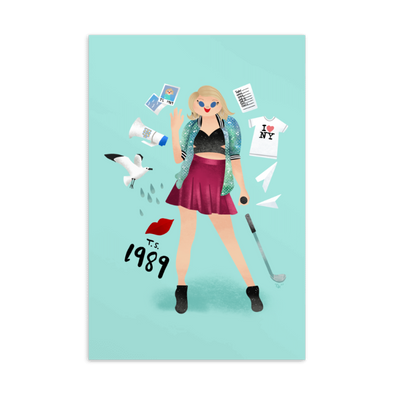 “1989” Postcard Print