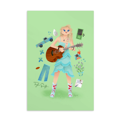 “Self Titled” Postcard Print