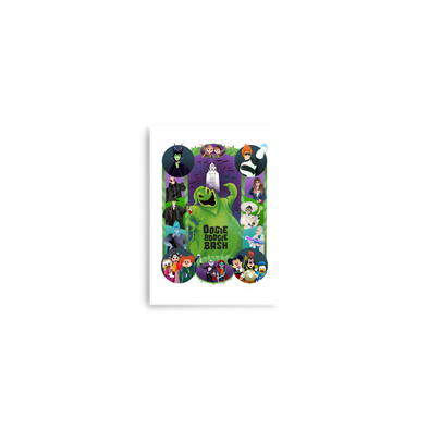 “Oogie Boogie Bash” Postcard Print - 1st Edition 2025