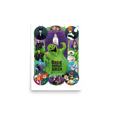 “Oogie Boogie Bash” Poster Print