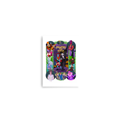 “Frightfully Fun Parade” Postcard Print