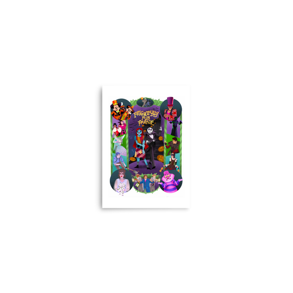 “Frightfully Fun Parade” Postcard Print