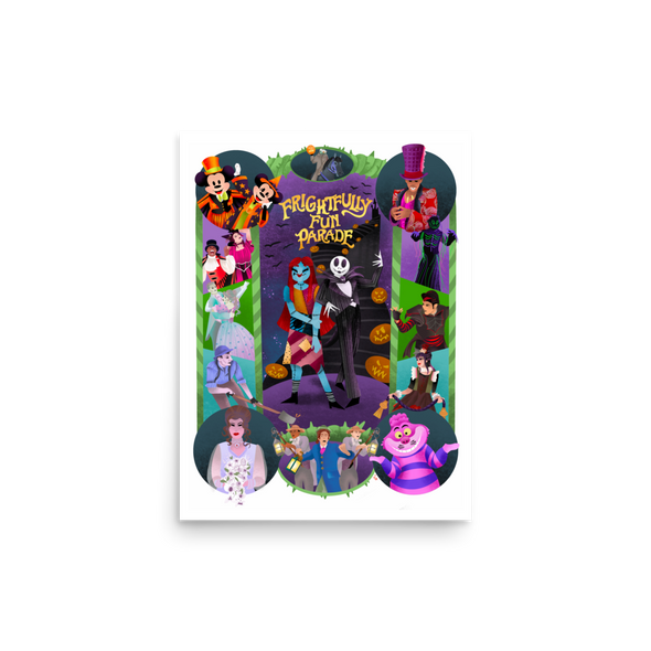 “Frightfully Fun Parade” Poster Print